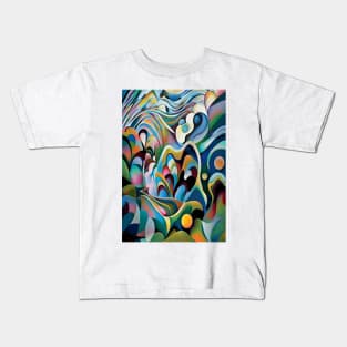 Color Ripples Kids T-Shirt